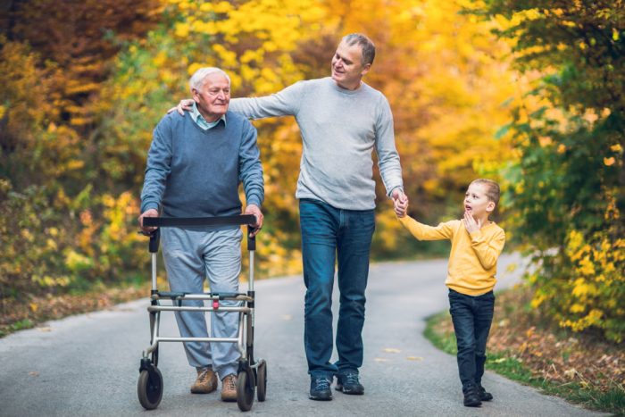 family caregiver - care giving for aging parents