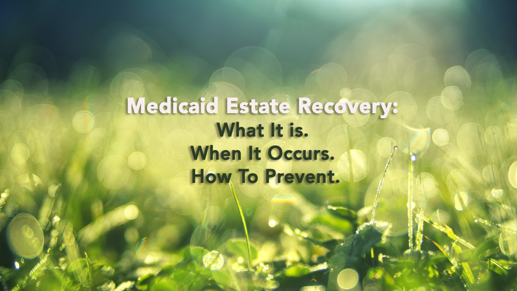 medicaid estate recovery