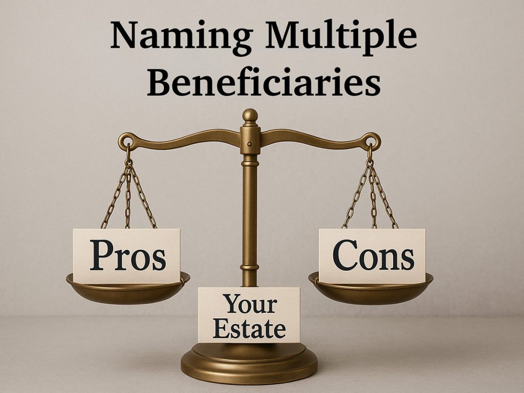 naming multiple beneficiaries pros and cons
