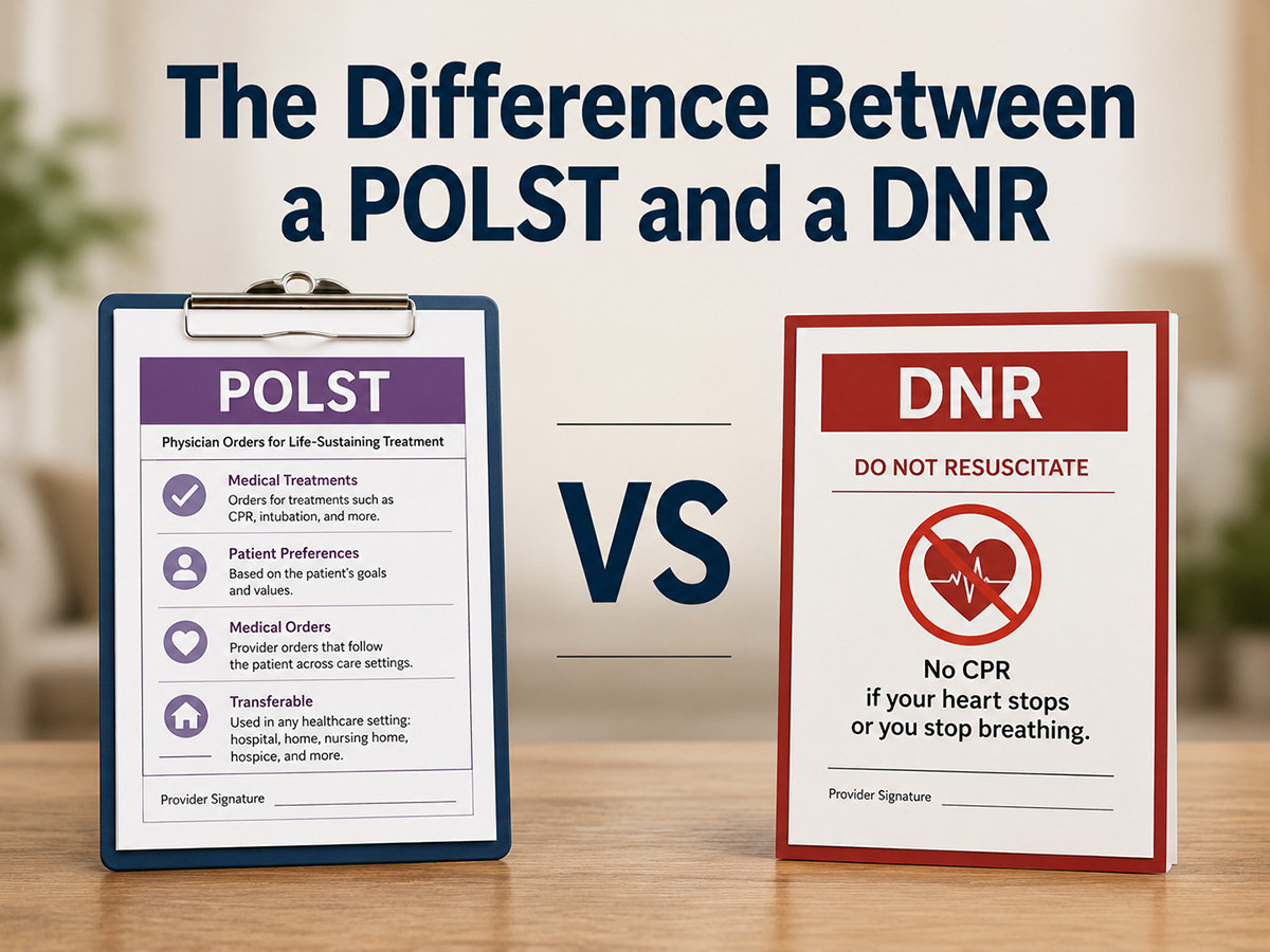 POLST vs a DNR