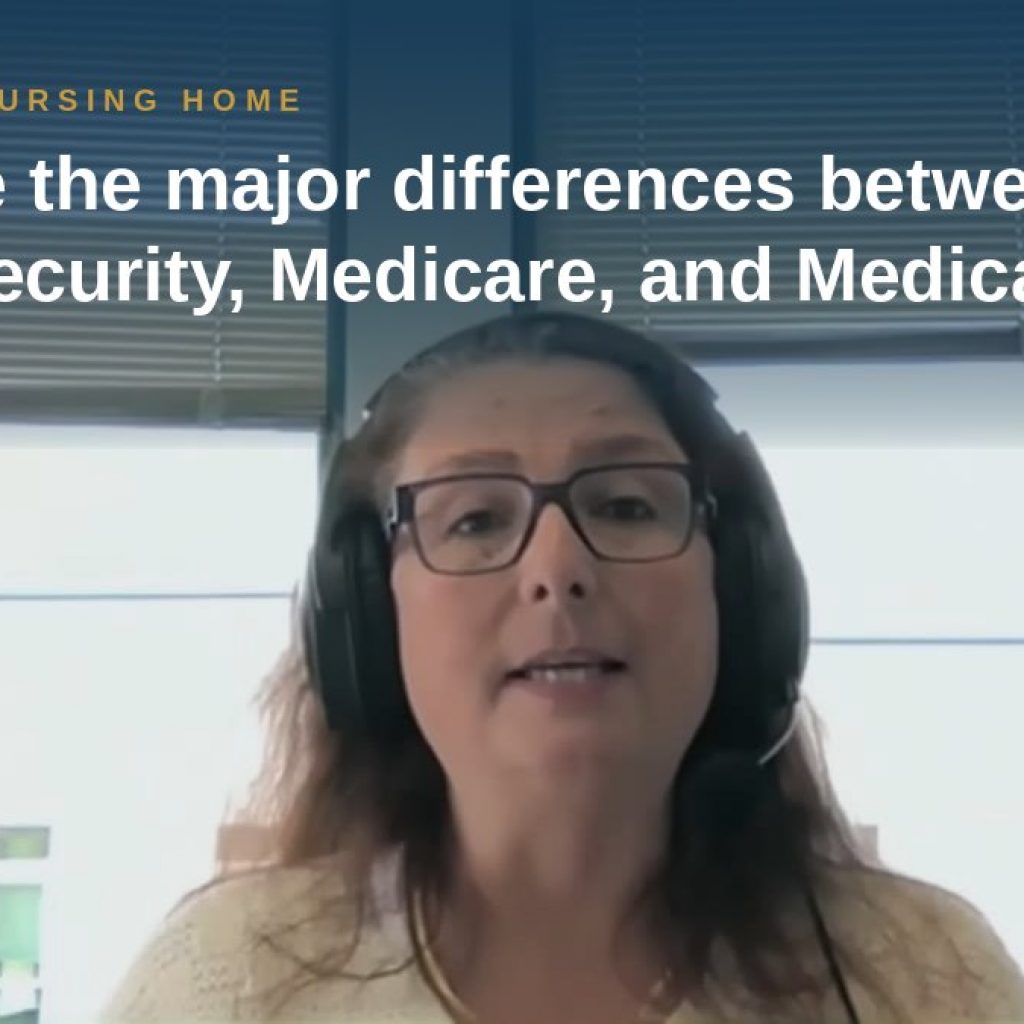 Shannon Pawley explains: What are the major differences between Social Security, Medicare, and Medicaid?